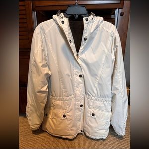 Winter Coat Reversible Women’s White Stag Brand Size Large